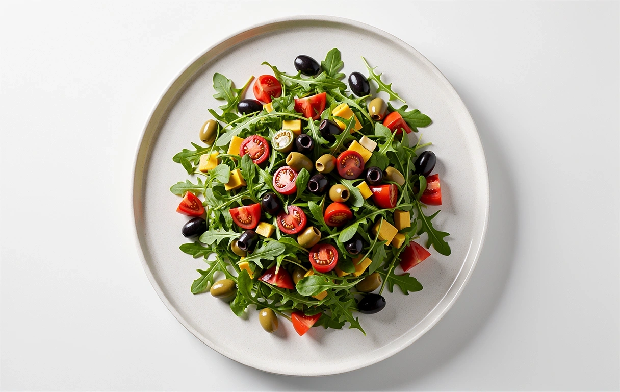 Frische, ausgewogene Mahlzeit